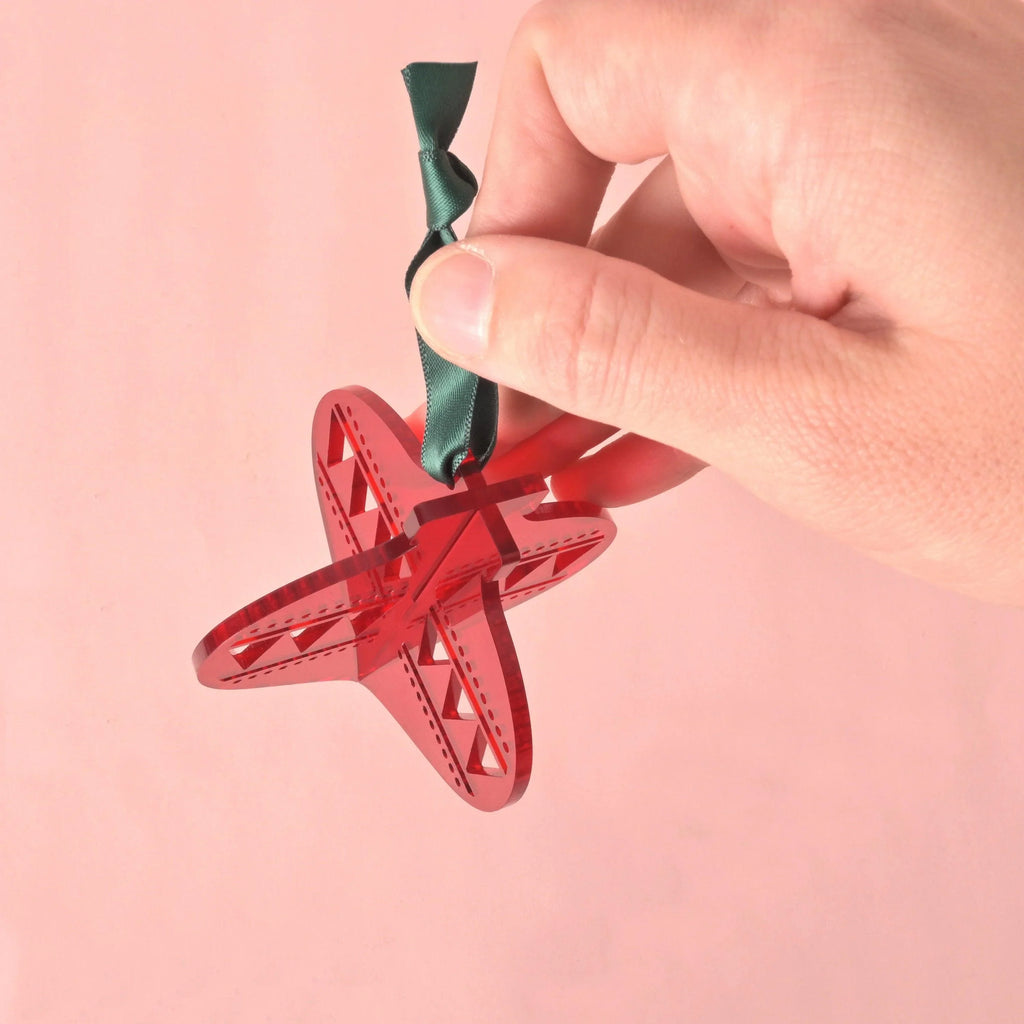 Acrylic Christmas Ornament, Style 01