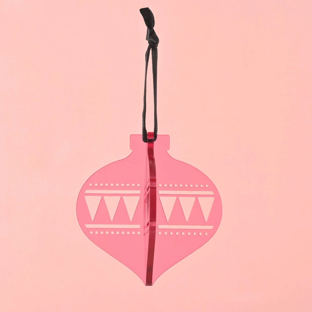 Acrylic Christmas Ornament, Style 01