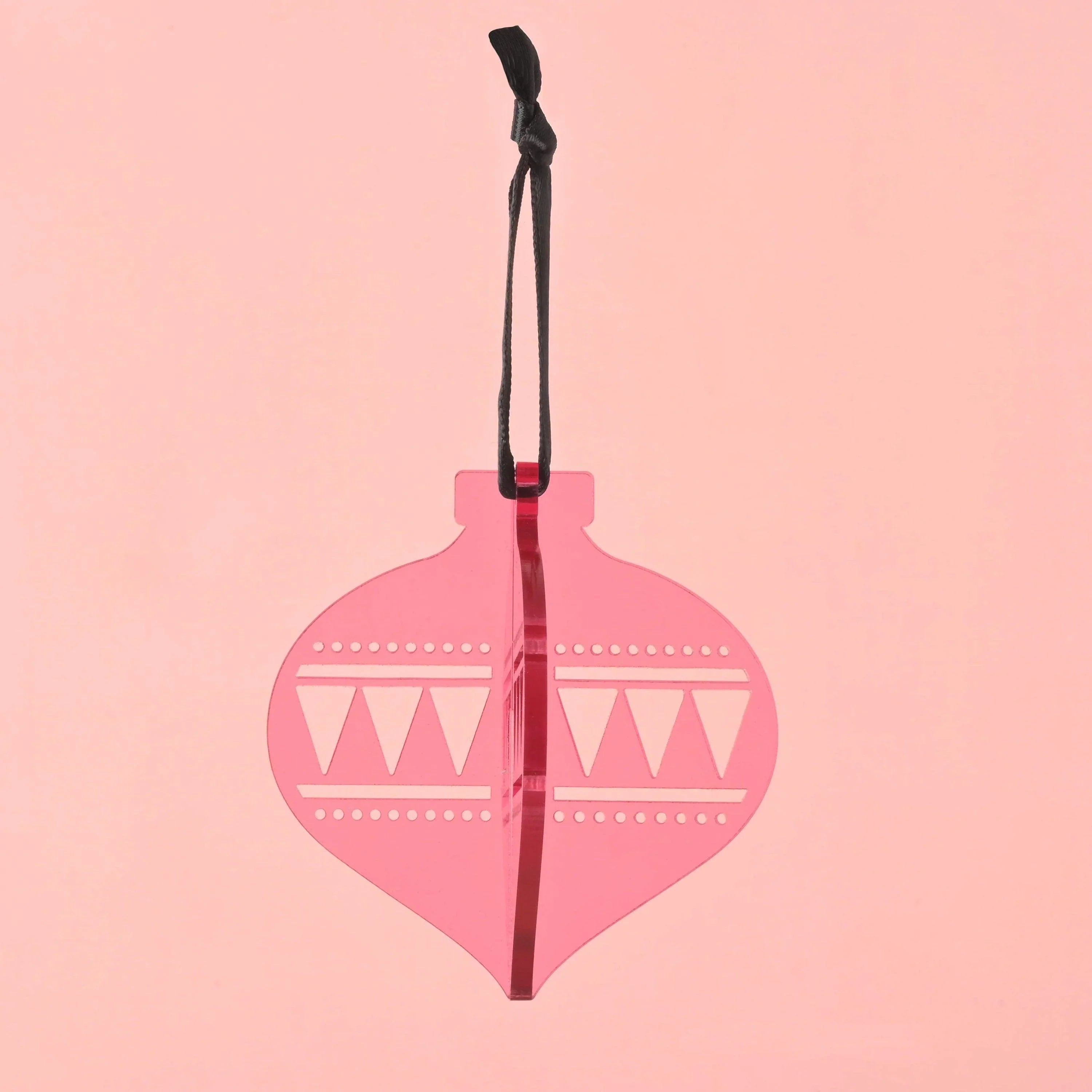 Acrylic Christmas Ornament, Style 01