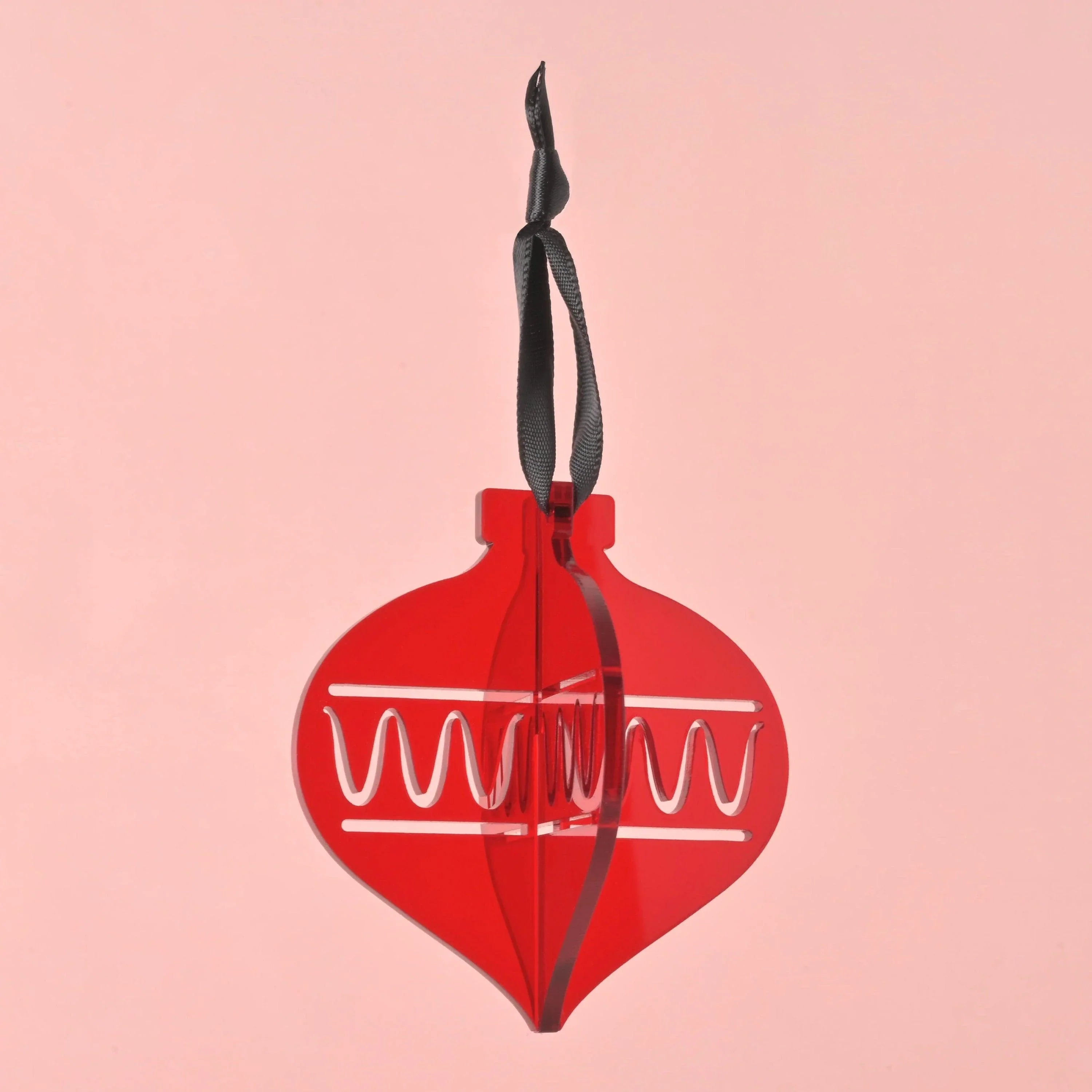 Acrylic Christmas Ornament, Style 02