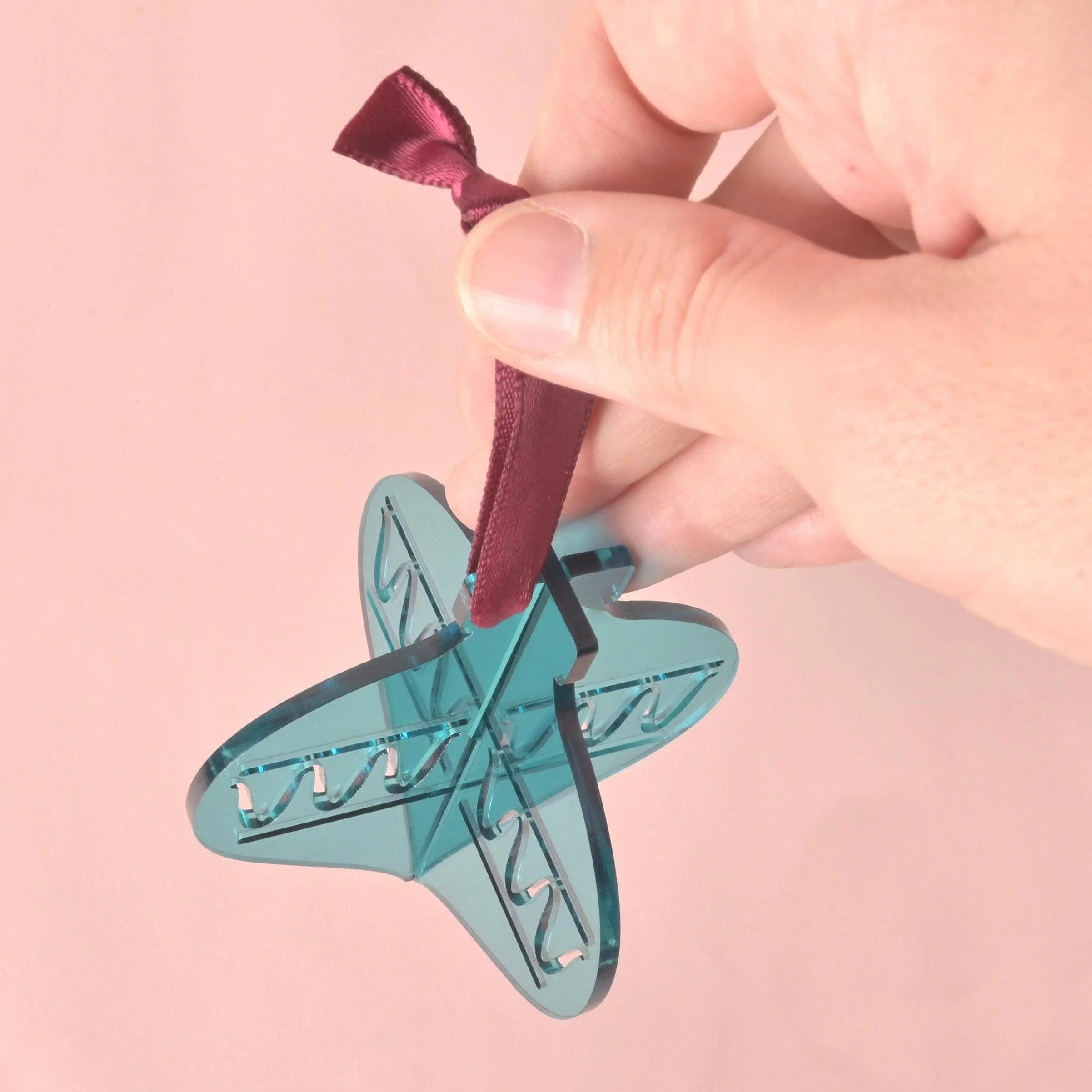 Acrylic Christmas Ornament, Style 02